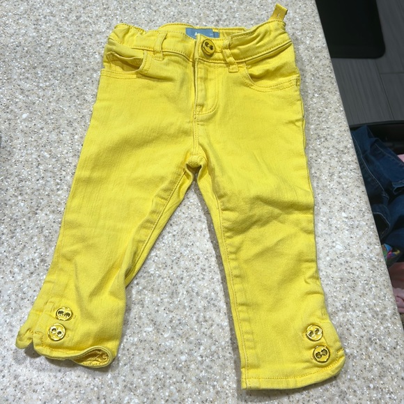 GAP Other - Gap 18-24 months yellow skinny jeans